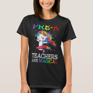 Die Vorschullehrer sind magisches Einhorn T-Shirt
