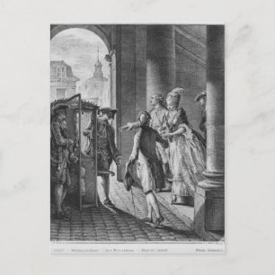 Die Vorsichtsmaßnahmen Postkarte