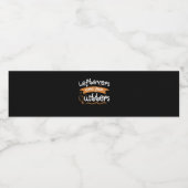 Die Vorspeisen sind für Quittung Erntedank Dinner Wasserflaschenetikett (Einzelnes Label)