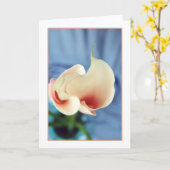 Die Vortex-Grußkarte Karte (Gelbe Blume)