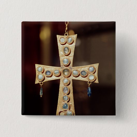 Die Votive Krone eines Visigoth Königs Button (Vorderseite)