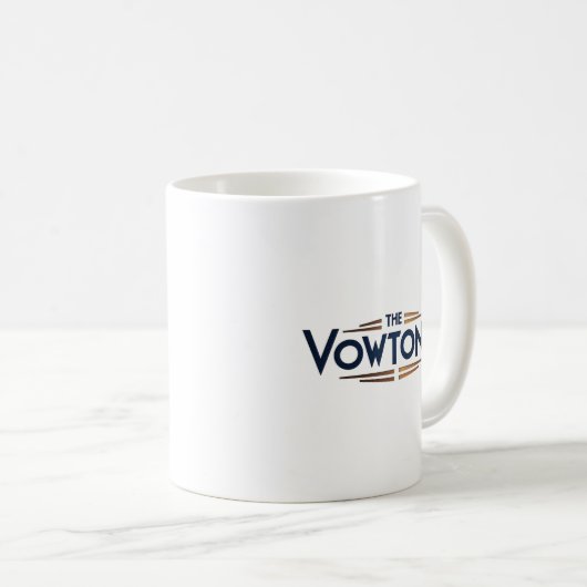 Die Vowtones - Logocoffee-Tasse Kaffeetasse (VorderseiteRechts)