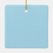 Die Vowtones - Weihnachts-Keramik Square Ornament (Rückseite)