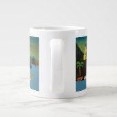 Die vulkanische Insel 2008 Jumbo-Tasse (Rückseite)