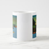 Die vulkanische Insel 2008 Jumbo-Tasse (Vorderseite)