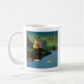 Die vulkanische Insel 2008 Kaffeetasse (Links)