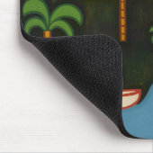 Die vulkanische Insel 2008 Mousepad (Ecke)