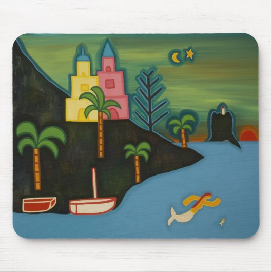 Die vulkanische Insel 2008 Mousepad (Vorne)