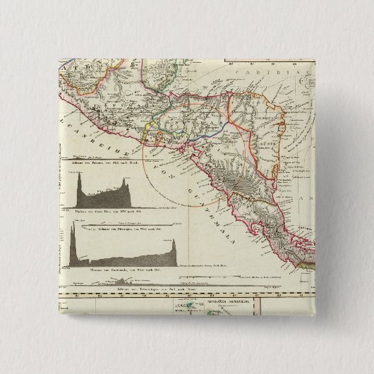 Die vulkanische Serie Guatemalas Button (Vorderseite)