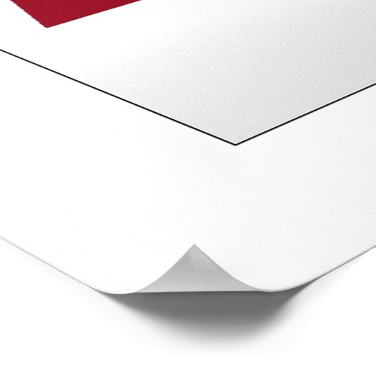 Die Waage Poster (Ecke)