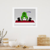 Die Waage Poster (Küche)