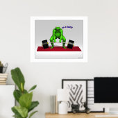 Die Waage Poster (Heimbüro)