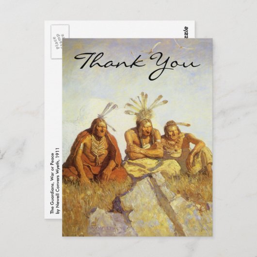 Die Wächter von Wyeth Postkarte (Vorne/Hinten)