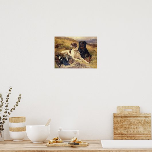 Die Waffen bedienen Poster (Küche)