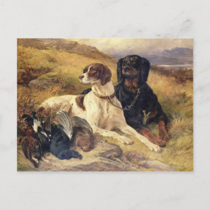 Die Waffen bedienen Postkarte