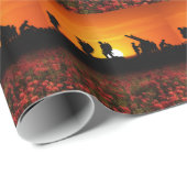 Die Waffen vorbereiten Geschenkpapier (Rolleneckpunkt)