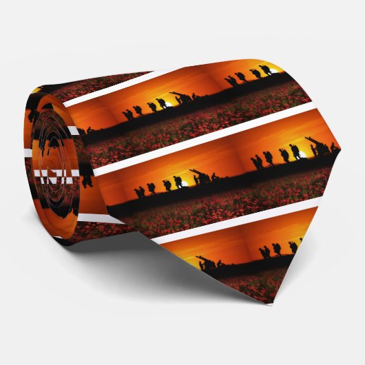 Die Waffen vorbereiten Krawatte (Gerollt)