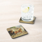 Die Wagen der Herren: Ein Cabriolet, c.1820-30 (Öl Getränkeuntersetzer (Rechte Seite)