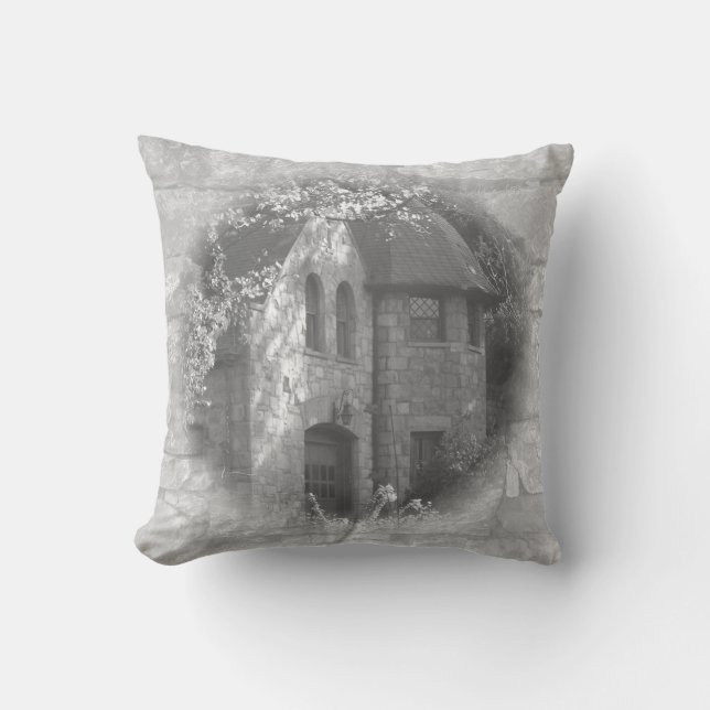 "Die Wagenhalle" Kissen (Vorderseite)