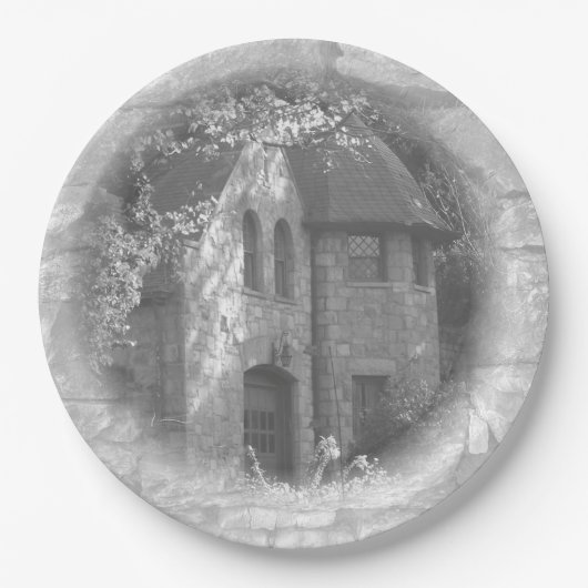 "Die Wagenhalle" Pappteller (Vorderseite)