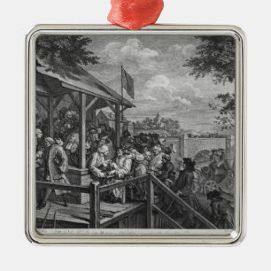 Die Wahl, 1758 Ornament Aus Metall