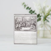 Die Wahl der Miliz Postkarte (Stehend Vorderseite)