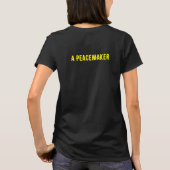 Die Wahl des Friedensstifters (Frauen) T-Shirt (Rückseite)