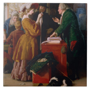 Die Wahl des Hochzeitsgown, aus Kapitel 1 "Die Fliese