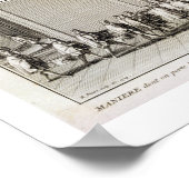 Die Wahl des Papstes aus der Enzyklopädie von Deni Poster (Ecke)