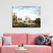 Die Wahl des Papstes mit Castel St. Leinwanddruck (Insitu (Wohnzimmer))
