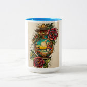 "Die Wahl des Stylisten Zweifarbige Tasse (Mittel)