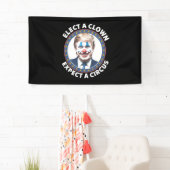 Die Wahl eines Clowns erwartet eine lustige Politi Banner (Insitu)