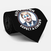 Die Wahl eines Clowns erwartet eine lustige Politi Krawatte (Gerollt)