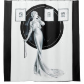 Die Wahl ihres Mannes durch George Petty Duschvorhang (Vorderseite)