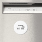 die Wahl ist klar Magnet (In Situ (Geschirrspüler))
