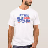 Die Wahlen 2024 im Rahmen des Funny Election 2024 T-Shirt (Vorderseite)