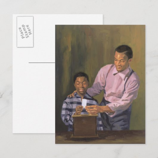 Die Wahlurne 2003 Postkarte (Vorne/Hinten)