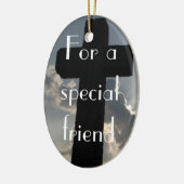 Die wahre Bedeutung der Freundschaft (1 Korinther Keramikornament (Links)