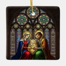 Die wahre Bedeutung der Weihnachtszeit - personali Keramikornament