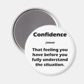 Die wahre Definition von Vertrauen Magnet (Vorderseite/Rückseite)