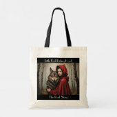 Die wahre Geschichte von Little Red Riding Hood Tragetasche (Rückseite)