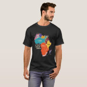 Die wahre Größe Afrikas T-Shirt (Vorne ganz)