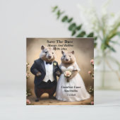 "Die wahre Liebe unter sich: Frauen binden den Kno Save The Date (Stehend Vorderseite)