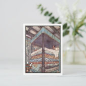 Die wahre Prinzessin von Edmund Dulac Postkarte (Stehend Vorderseite)