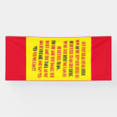 Die wahre Sache ist hier die Poster-Druckart Art Banner (Horizontal)