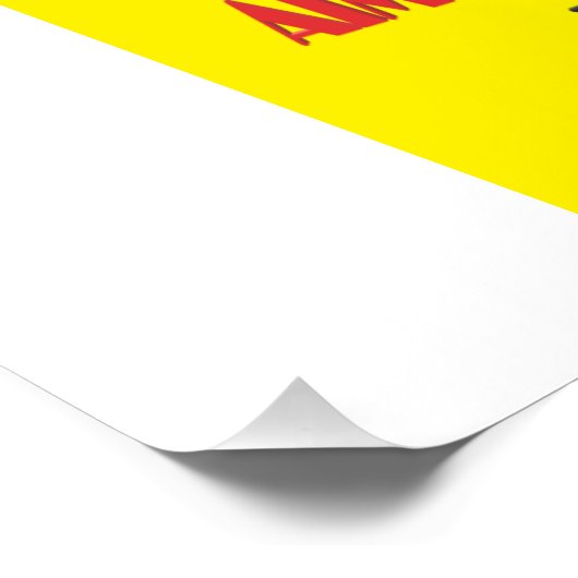 Die wahre Sache ist hier die Poster-Druckart Art Poster (Ecke)