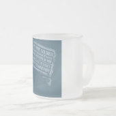 Die wahre Soldat-Tasse Mattglastasse (VorderseiteRechts)