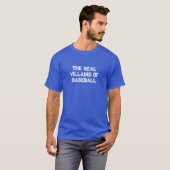 Die wahren Dörfer Baseballs T-Shirt (Vorne ganz)
