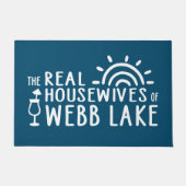 Die wahren Hausfrauen des Webb Lake Fußmatte (Vorderseite)