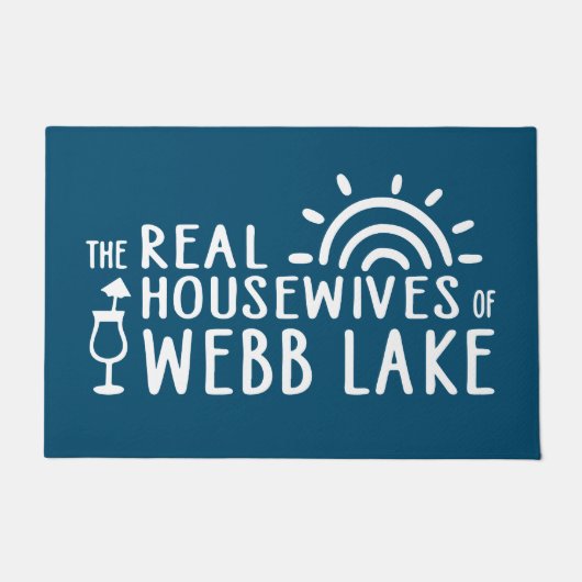 Die wahren Hausfrauen des Webb Lake Fußmatte (Vorderseite)